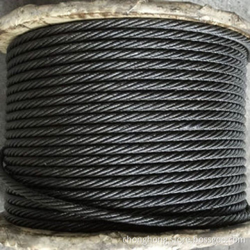 High-strength Galvanized Steel Wire Rope, 20 Years Experience, Size of 3-46mm